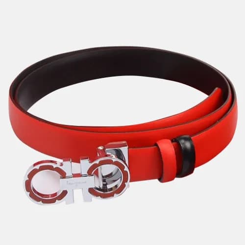 Salvatore Ferragamo 2019 Ladies Reversible Leather… - 1