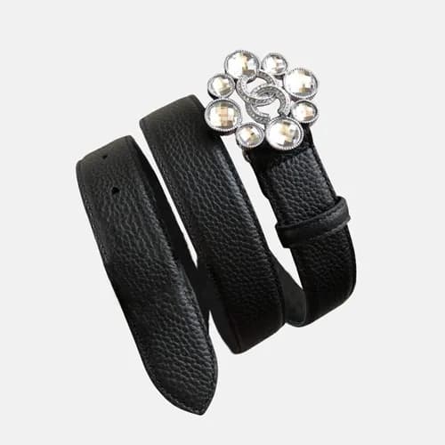 Chanel 2019 Ladies Leather Belt - 샤넬 2019 여성용 레더 벨… - 1