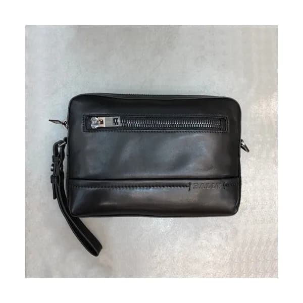Bally 2019 Leather Clutch Bag,26cm - 발리 2019 레더 남… - 1