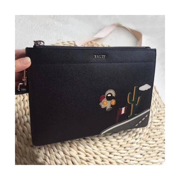 Bally 2019 Leather Clutch Bag - 발리 2019 레더 남성용 클러치… - 1