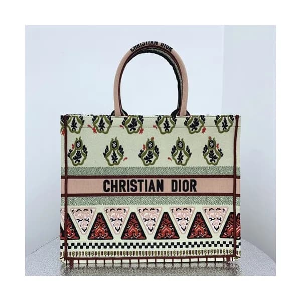Dior 2019 Women Canvas Book Tote Shopper Bag ,41.5… - 1