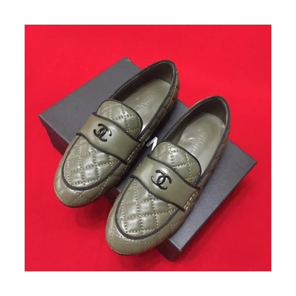Chanel 2019 Ladies Leather Loafer - 샤넬 2019 여성용 레더… - 1