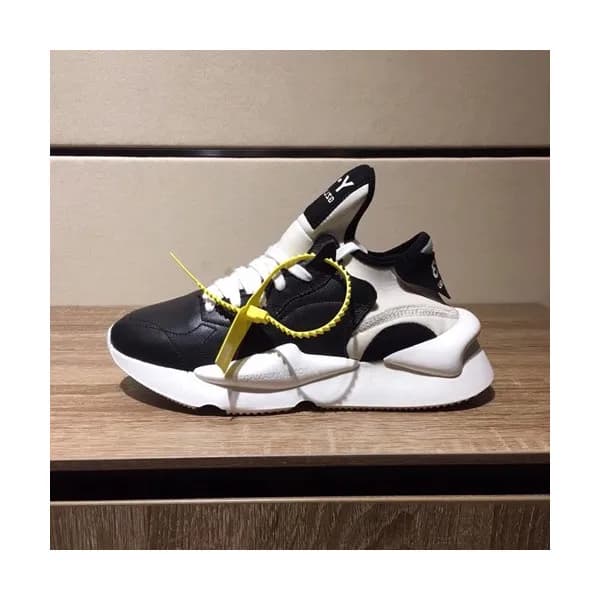 Y-3 2019 Mens Leather Sneakers - 요지야마모토 2019 남성용 레… - 1