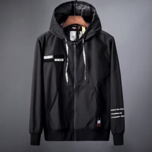 Moncler 2019 Mens Patch Logo Casual Windproof Hood… - 1