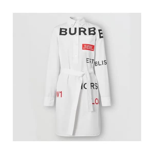 Burberry 2019 Womens Horseferry Slim Fit Cotton s… - 1