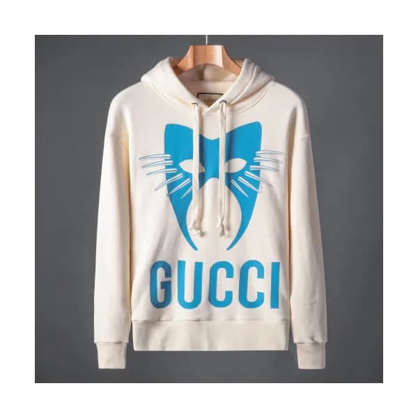 Gucci 2019 Mm/Wm Logo Glitter Cotton Hood Tee - 구찌… - 1