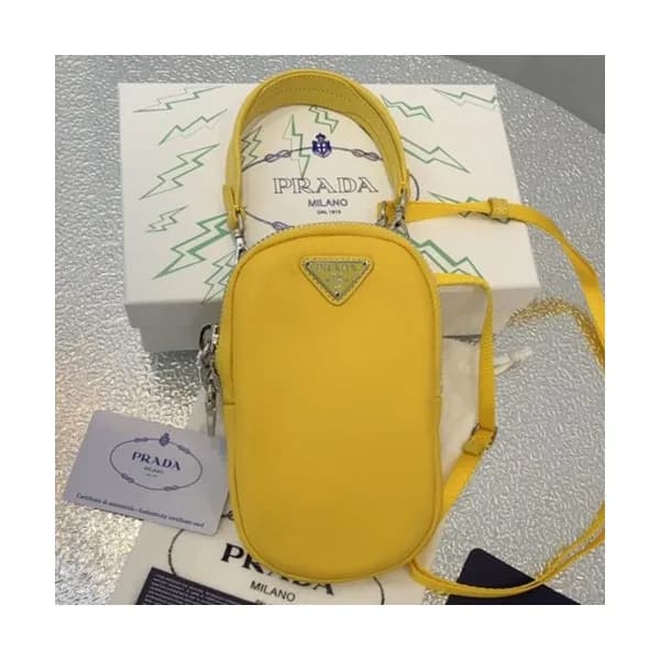 Prada 2019 Nylon Tote Shoulder Bag / Phone Bag ,18…