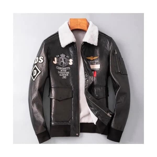 Armani 2019 Mens Casual Leather Jacket - 알마니 2019 … - 1