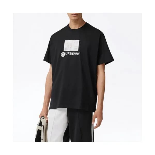 [매장판]Burberry 2019 Mm/Wm Logo Cotton Short Sleeved… - 1