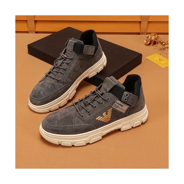 Armani 2019 Mens Leather Sneakers - 알마니 2019 남성용 … - 1
