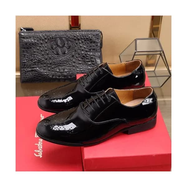 Ferragamo 2020 Mens Leather Oxford Shoes - 페라가모 20… - 1