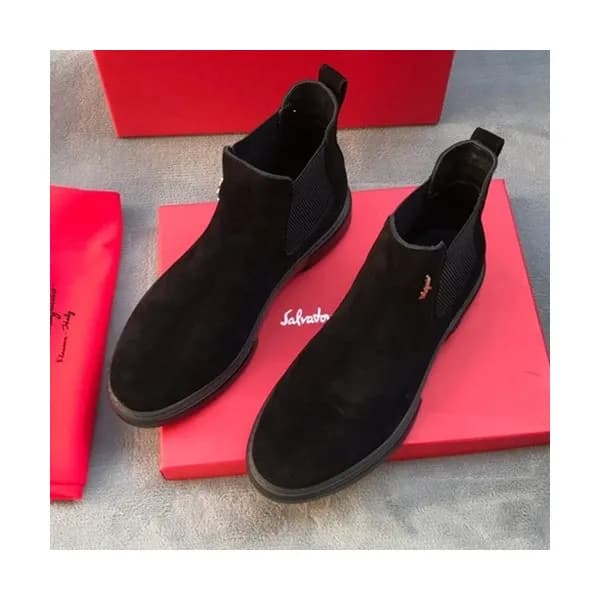 Ferragamo 2020 Mens Leather Boots - 페라가모 2020 남성용 … - 1
