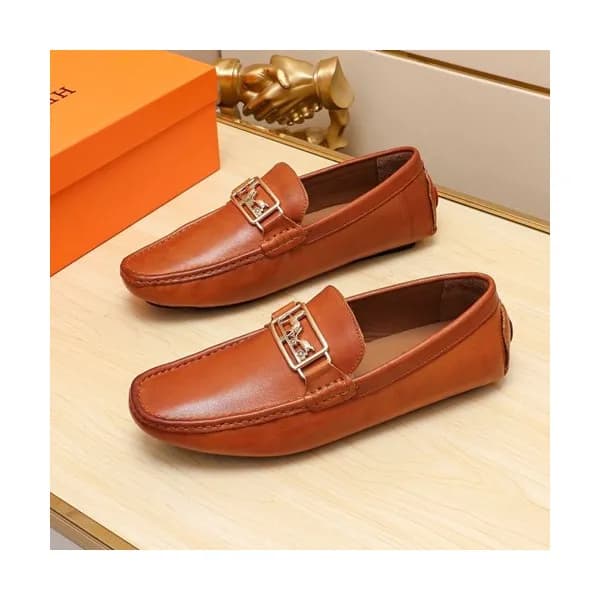 Hermes 2020 Mens Leather Loafer - 에르메스 2020 남성용 레더… - 1