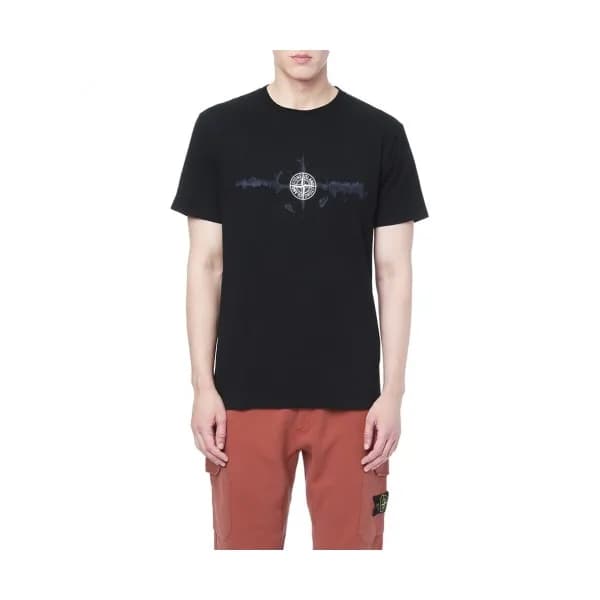 [스톤아일랜드]Stone Island 2020 Mens Logo Cotton Short S… - 1