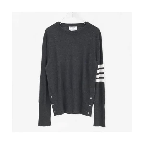 [톰브라운]Thom Browne 2020 Mens Strap Crew-neck Cashme… - 1
