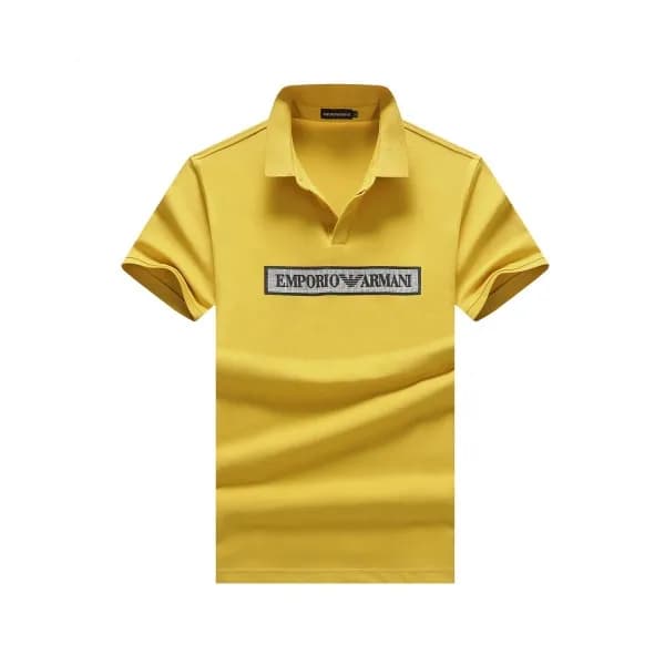 [알마니]Armani 2019 Mens Logo Cotton Short Sleeved Ts… - 1