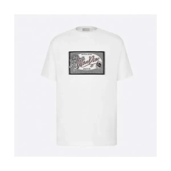 [디올]Dior 2020 Mm/Wm Logo Cotton Short Sleeved Tshi… - 1