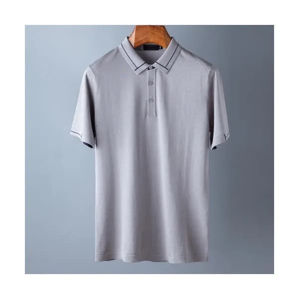 Ermenegildo Zegna 2020 Mens Business Short Sleeved… - 1