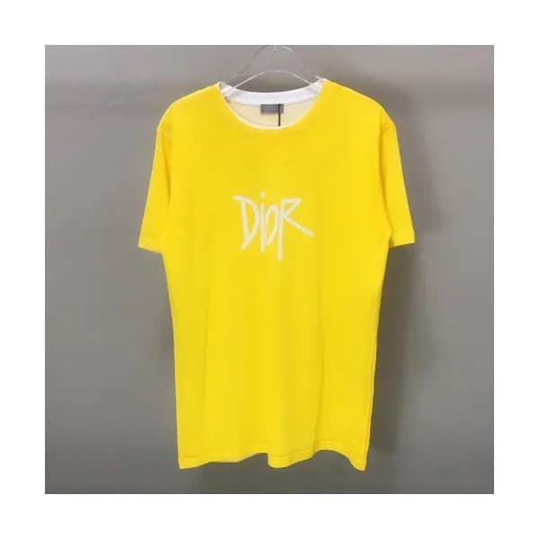 [디올]Dior 2020 Mens Casual Crew-neck Short Sleeved … - 1