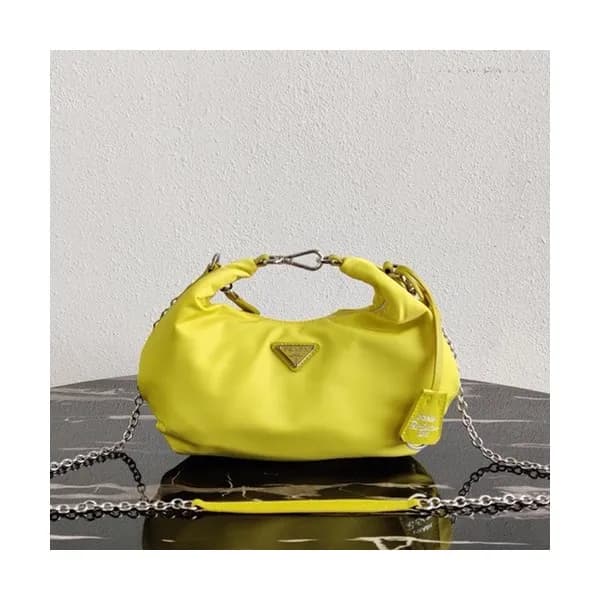 Prada 2020 Nylon Hobo Tote Shoulder Bag,27CM - 프라다… - 1