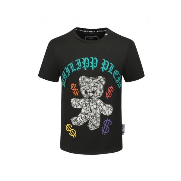 [필립플레인]Philipp-plein 2020 Mens Logo Cotton Short S… - 1