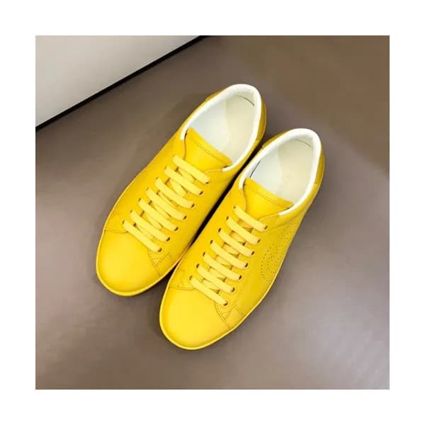Gucci 2020 Mm / Wm Leather Sneakers - 구찌 2020 남여공… - 1