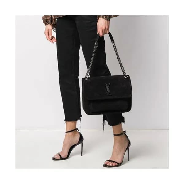 Saint Laurent 2020 Women Niki Medium Chain Shoulde… - 1