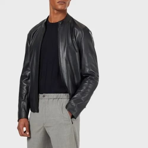 [알마니]Armani 2020 Mens Classic Leather Jackets - 알마… - 1
