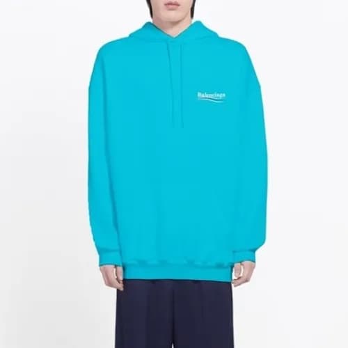 [발렌시아가]Balenciaga 2020 Mm/Wm Logo Cotton Hoodie - … - 1