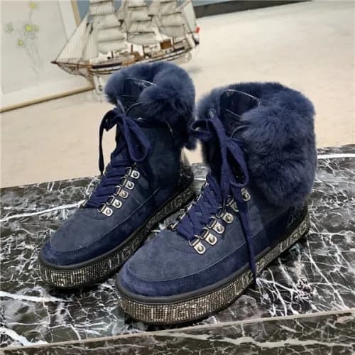 Ugg 2020 Women's Leather Wool Ankle Boots - 어그… - 1