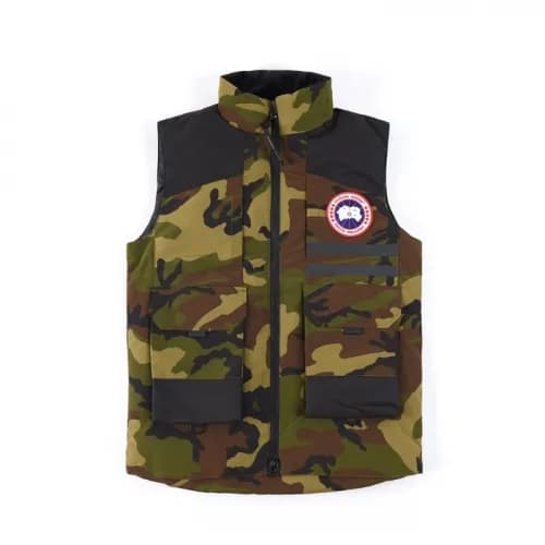 Canada Goose 2020 Mm/Wm Logo Duck Down Padding Ves… - 1