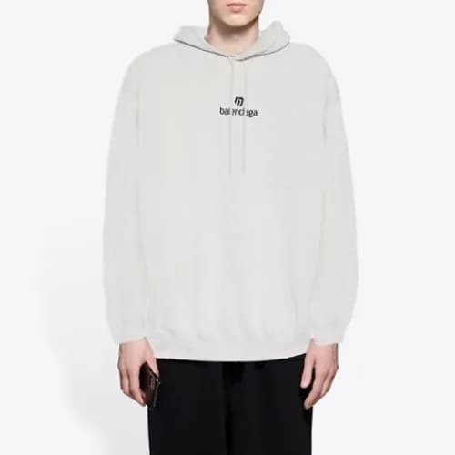 [발렌시아가]Balenciaga 2020 Mm/Wm Logo Cotton Hoodie - … - 1