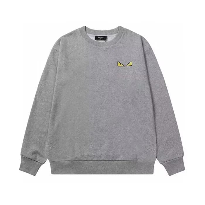 [펜디]Fendi 2023 Mens Logo Crew-neck Cotton Tshirts … - 1