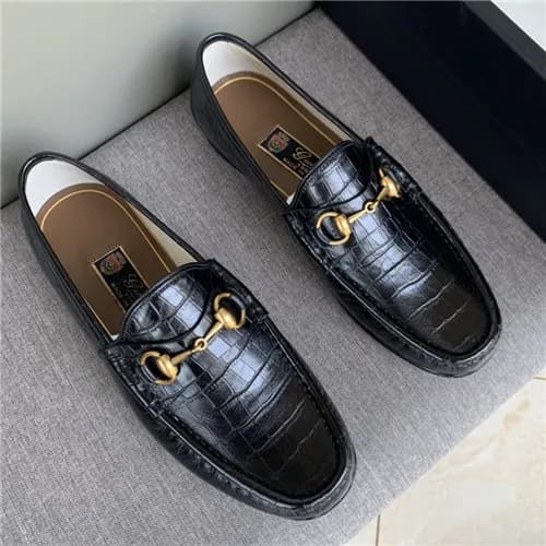 Gucci 2021 Men's Leather Loafer - 구찌 2021 남성용 … - 1