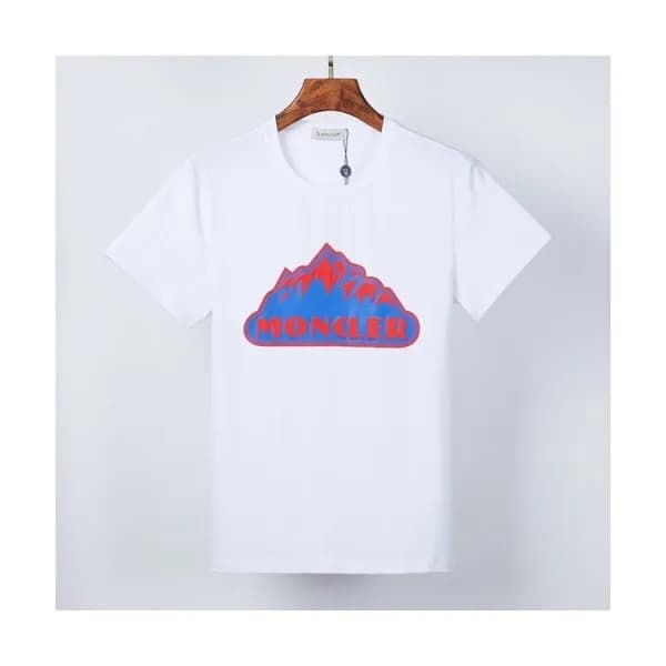 [매장판]Moncler 2021 Mens Logo Crew-neck Short Sleeve… - 1