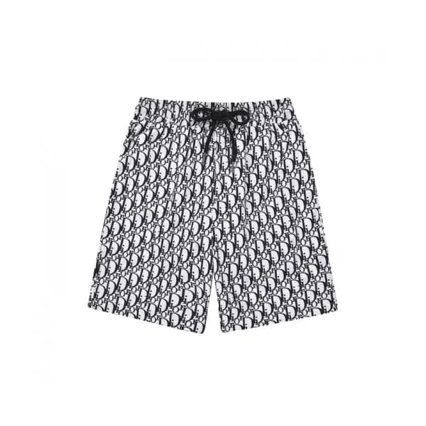 Dior Mens Logo Casual Training Half Pants Black -… - 1