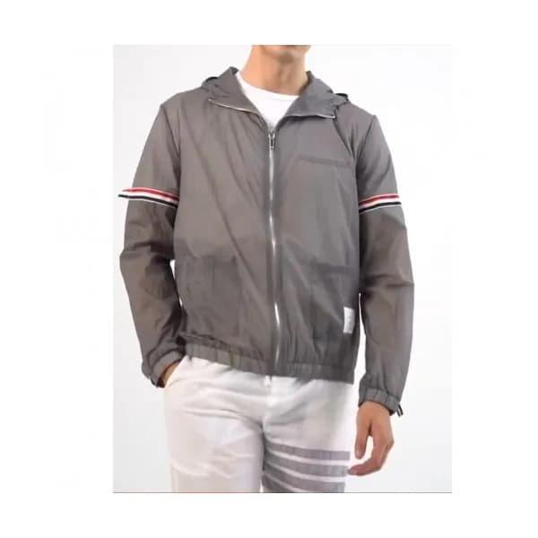 Thom Browne 2020 Mens Classic Casual Jackets Gray … - 1