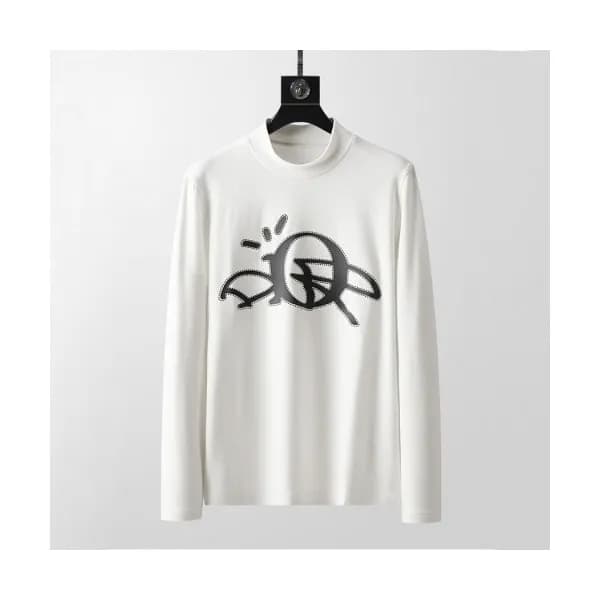 Dior Mens Retro Logo Tshirts White - 디올 2021 남성 레… - 1