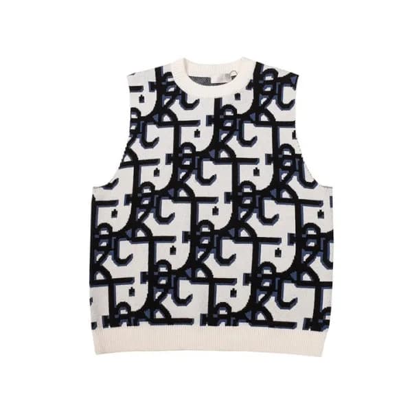 디올 남/녀 오블리크 네이비 베스트 - Unisex Navy Vest - dio02031x - 1