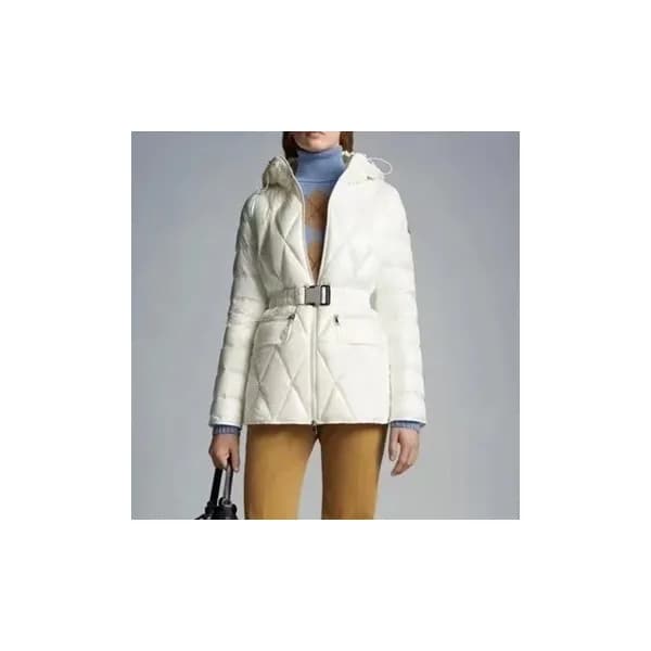 몽클레어 여성 구스다운 화이트 패딩 - Moncler Womens White Padding… - 1