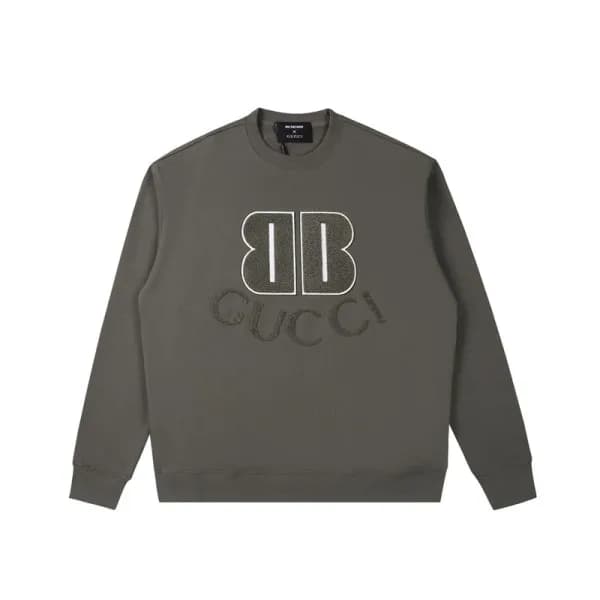구찌 남성 캐쥬얼 그레이 맨투맨 - Gucci Mens Gray Tshirts - Guc0… - 1