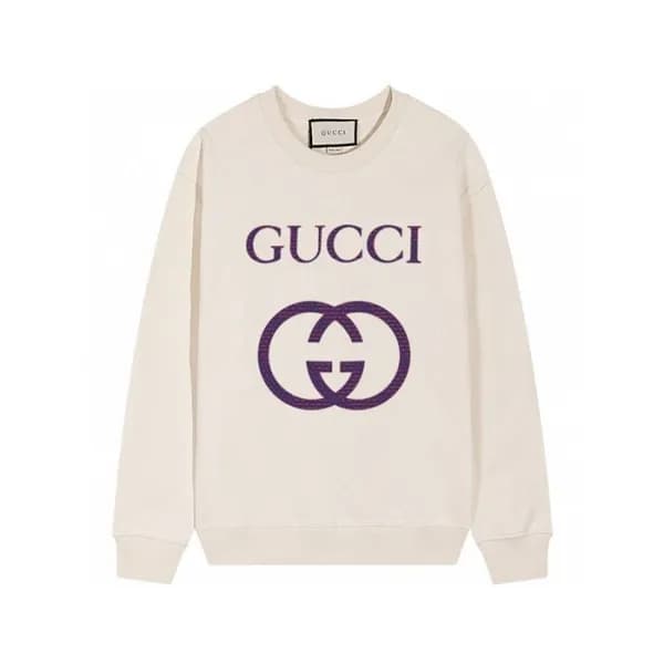 구찌 남성 베이직 아이보리 맨투맨 - Gucci Mens Ivory Tshirts - Gu… - 1