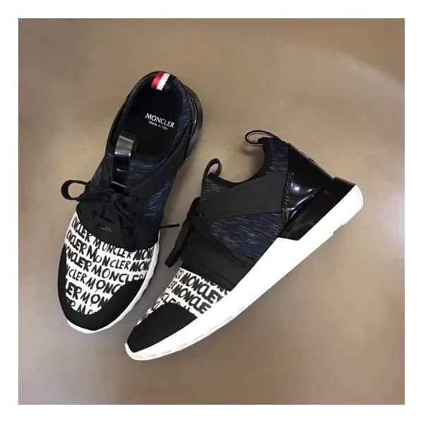 몽클레어 남성 네이비 스니커즈 - Moncler Mens Navy Sneakers - mo… - 1