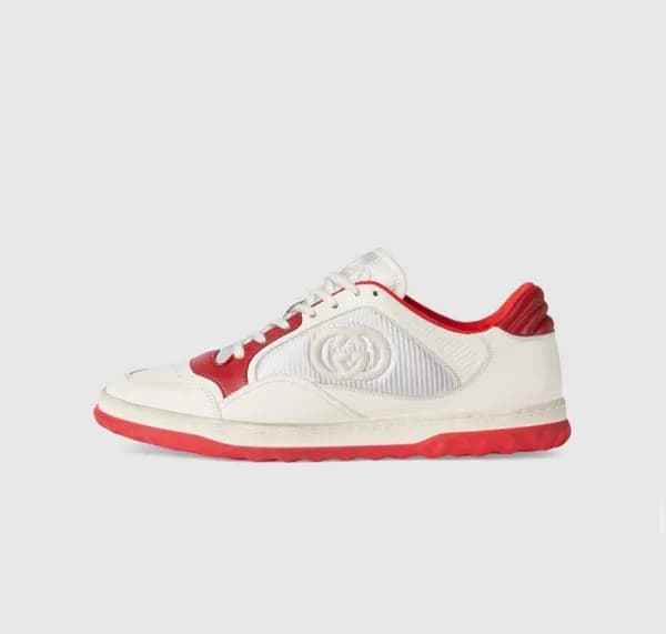구찌 남/녀 레드 스니커즈 - Gucci Unisex Red Sneakers- gu609X - 1