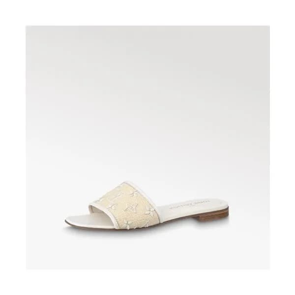 루이비통 여성 아이보리 슬리퍼 - Louis vuitton Womens Ivory Slip… - 1