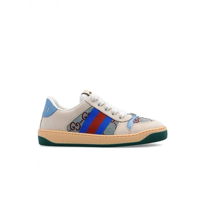 구찌 남/녀 GG 스크리너 블루 스니커즈 【매장-120만원대】 - Gucci Unisex … - 1