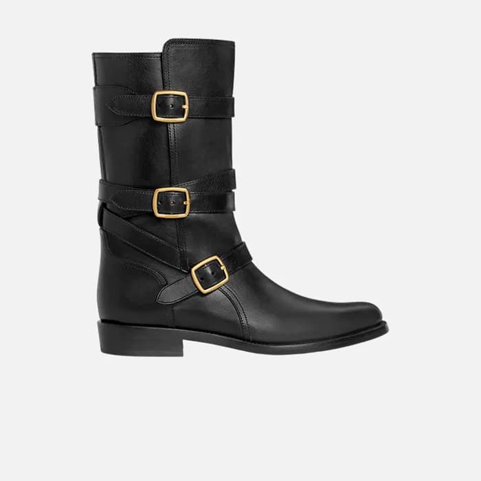 셀린느 여성 리라 트리플 버클 부츠 【매장-270만원대】 - Celine Womens Bl… - 1