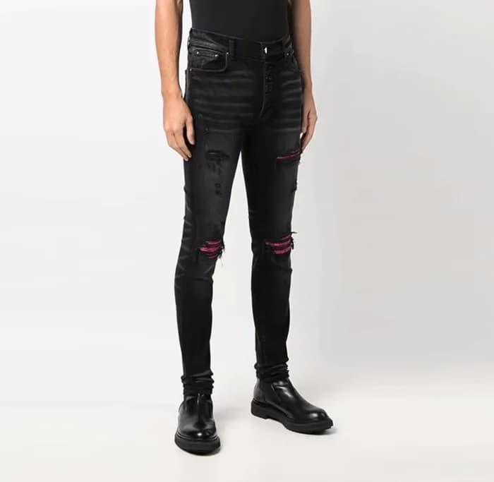 아미리 남성 블랙 청바지 - Amiri Mens Black Jeans - amr136x - 1
