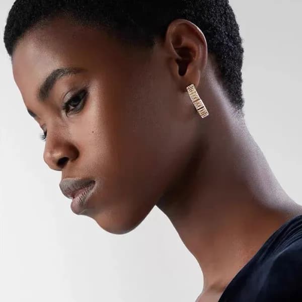 펜디 여성 옐로우 골드 이어링 - Fendi Womens Yellow-gold Earrin… - 1