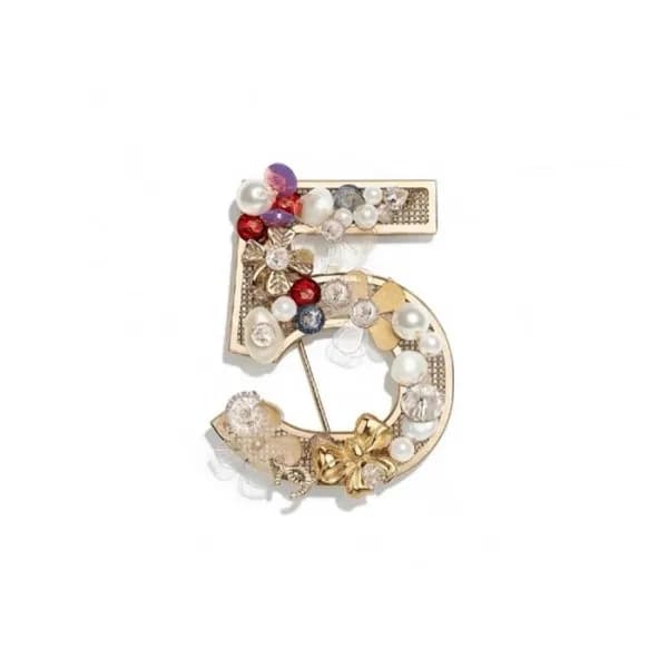 샤넬 여성 골드 브로치 - Chanel Womens Gold Brooch - acc1208… - 1